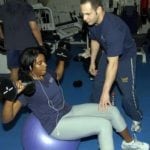 weighted sit ups on an exercise ball1 150x150 Faulty Stability Balls Have Been Blamed for 47 Fractures and Bruises