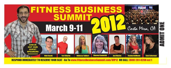 Fitness Business Summit 2012 Fitness Education Courses