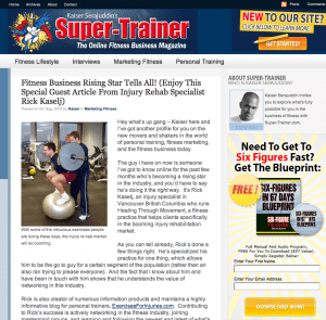 Kaiser Serajuddin Super Trainer 300x295 Rick Kaseljs Random Rambles