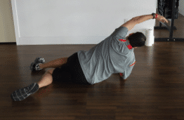 90 90 Lats Stretch Back Stretches for the Shoulder