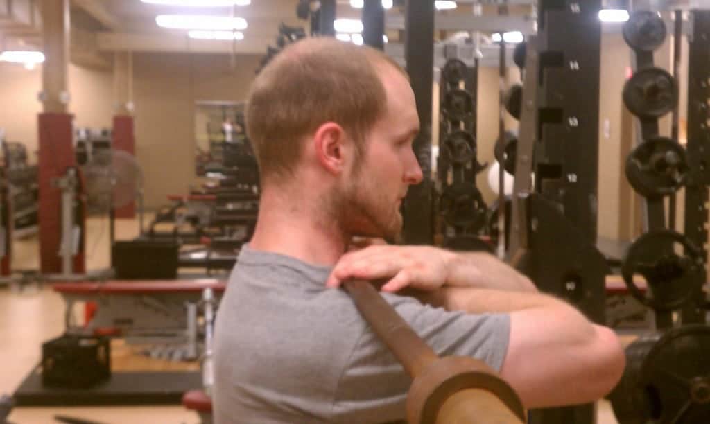 Cervical Spine Front Squat Bad 1024x612 Coaching the Joint by Joint versus Talking About It  