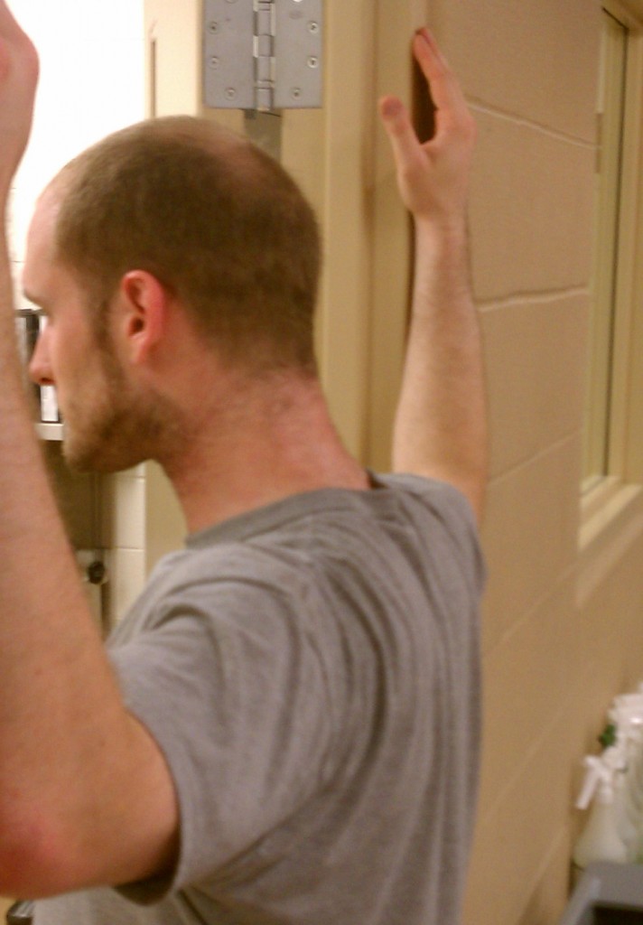 Cervical Spine Wall Slides Bad 712x1024 Coaching the Joint by Joint versus Talking About It  
