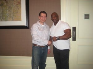 Ronnie Coleman and Rick Kaselj 300x225 Unconventional Fitness Business Lessons