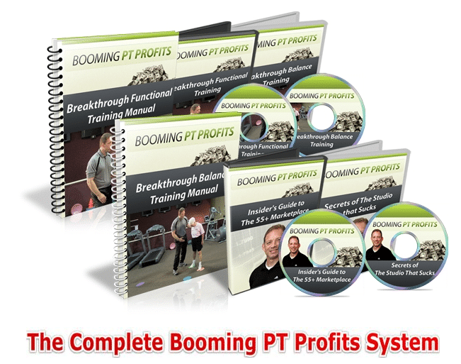 Booming PT Profits Booming PT Profits1 How to Attract and Not Repel Baby Boomer Clients to Your Fitness Business with Dan Ritchie