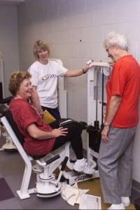Women chatting on hip machine Women chatting on hip machine 200x300 The Mature Market: The Fitness Industry Perfect Storm