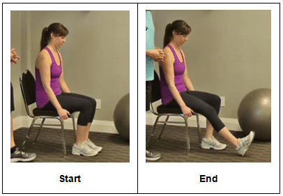 knee passive range of motion