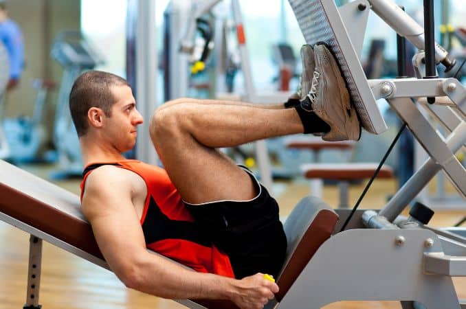leg press injury