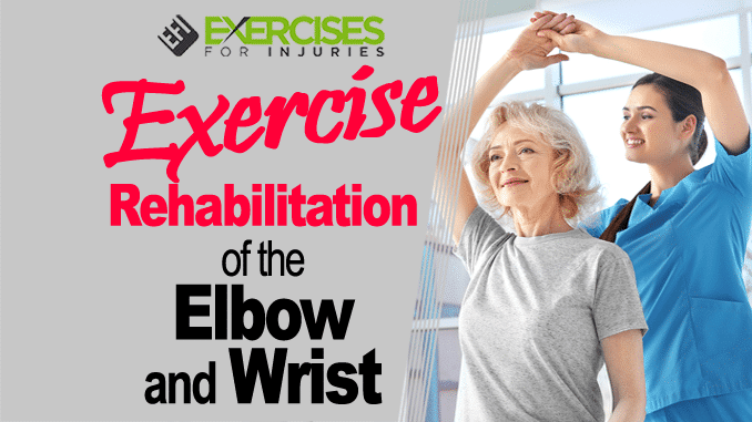 Exercise Rehabilitation of the Elbow and Wrist copy