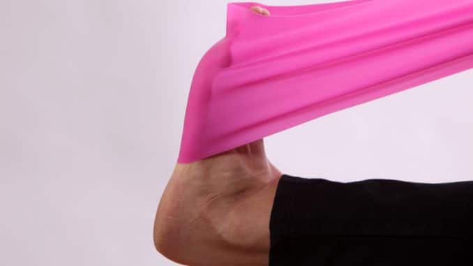 Foot Stretching with band
