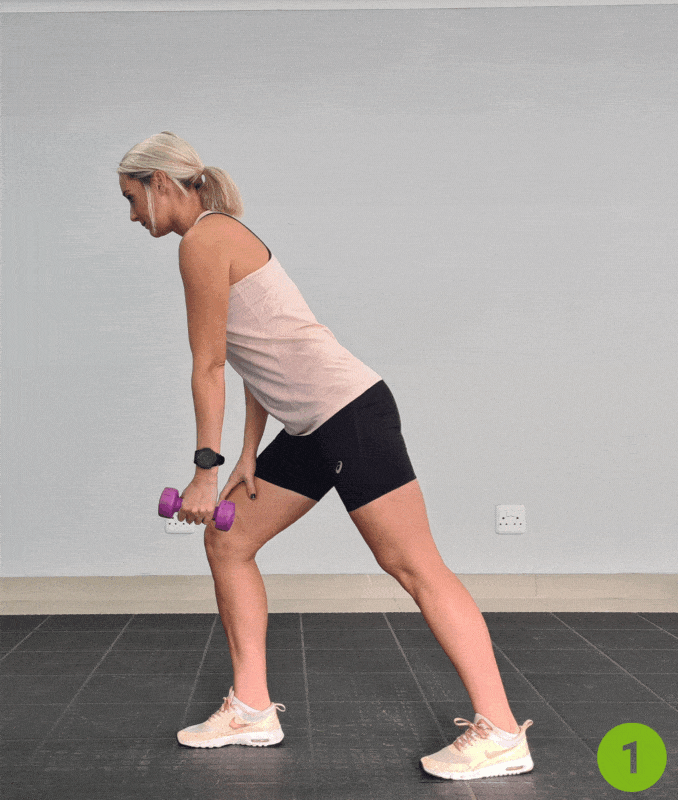 Dumbbell Row- anterior humeral glide