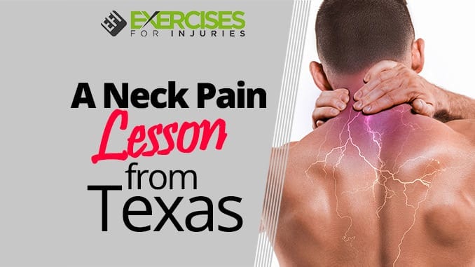A Neck Pain Lesson from Texas