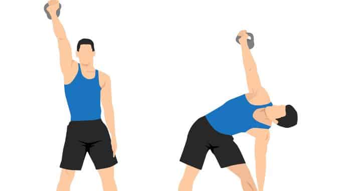 Kettlebell Windmill- kettlebell shoulder exercises