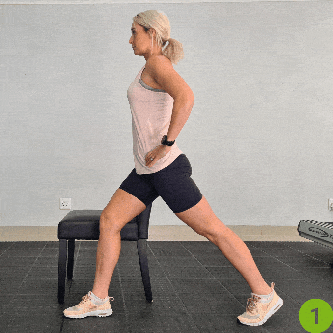 Lunges - Glute Strengthening Exercises