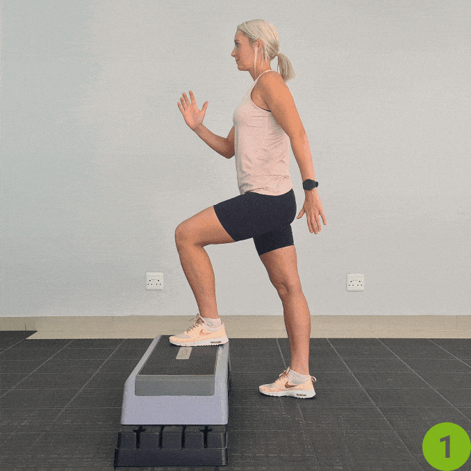Step-Ups - Glute Strengthening Exercises