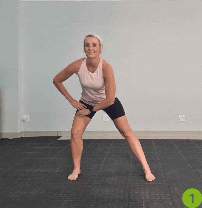 lateral lunge - ghb exercise