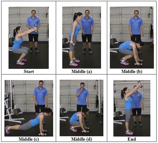 Dumbbell Burpee