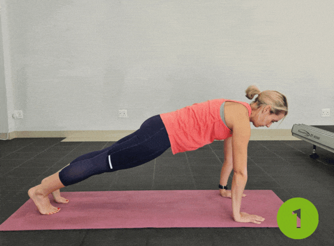 Around the World Push Ups