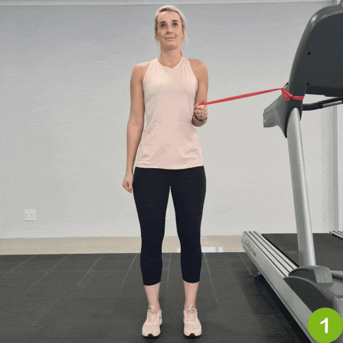 Internal Rotation with Resistance Band