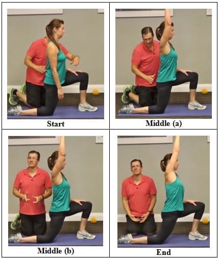 90-90 Hip Flexor Stretch with Side Bend - target your hip flexors