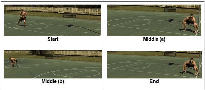 Lateral Three Line Short Shuttle- speed and agility exercises