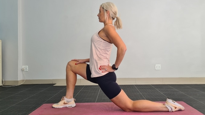 Hip Flexor Stretch - tight hamstrings and hip flexors