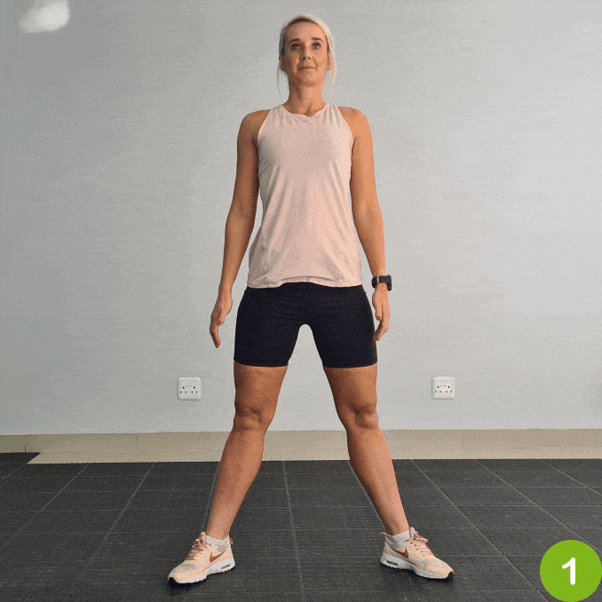 Deep Squat - tight hamstring and hip flexors
