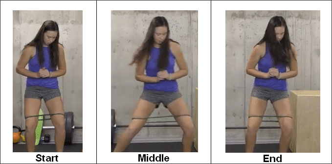 Monster Band Shuffle - knee pain from running