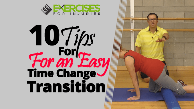 10 Tips For an Easy Time Change Transition
