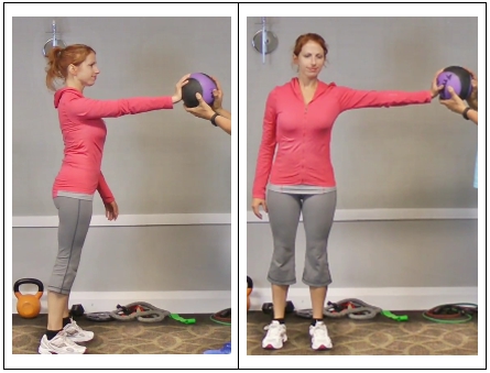 Ball on the Wall - Exercises to Fix Winged Scapula