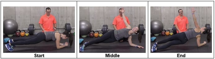 Front Plank to Side Plank