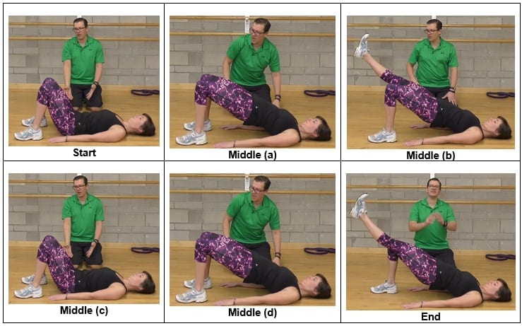 Single-leg Glute Bridge