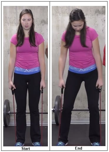 Resistive Band Walking - run without knee pain