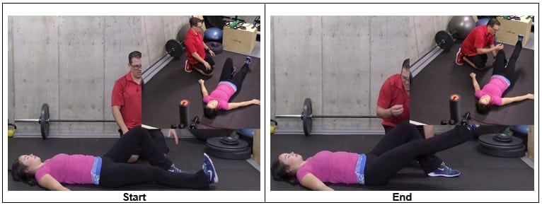 Straight Leg with One Knee Bend - run without knee pain