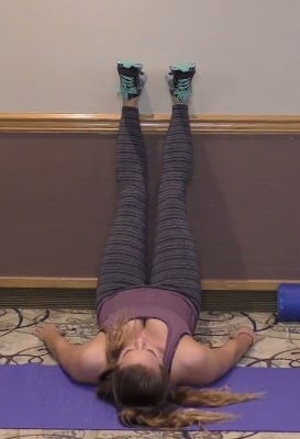 Wall Hamstring Stretch
