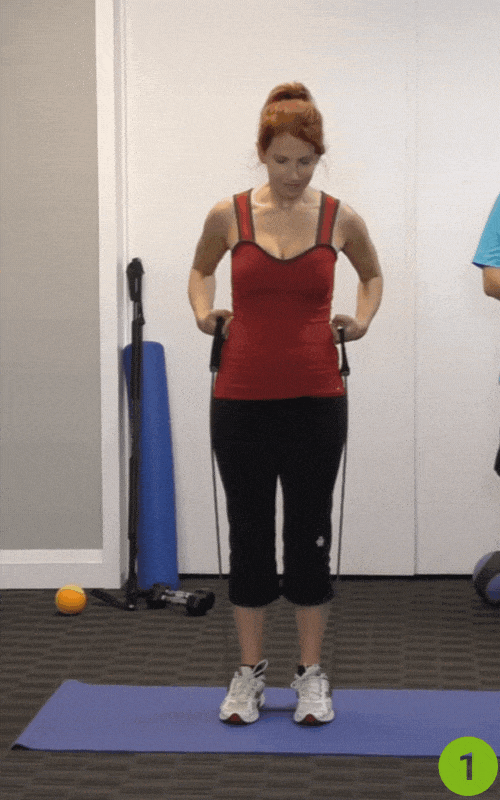 Calf Raises - best knee strengthening exercises