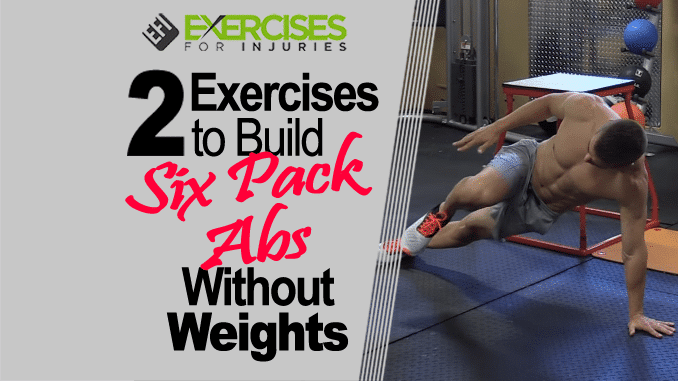 2 Exercises To Build Six Pack Abs Without Weights copy