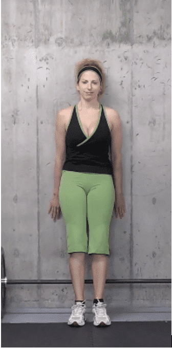 Posture Pelvic Tilt From the Wall