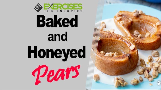 Baked and Honeyed Pears