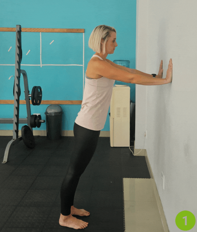 Wall Push-ups