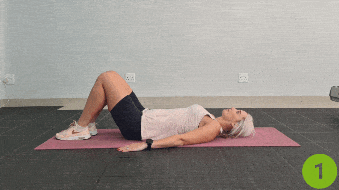 Pelvic Tilts - diastasis Recti Exercises