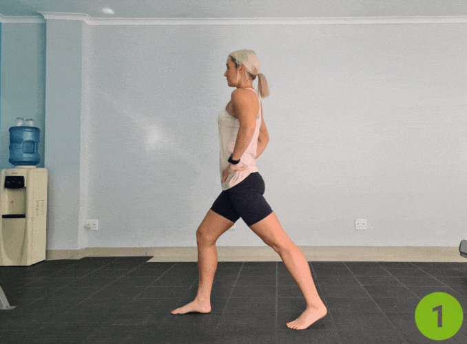 6- Walking Lunges