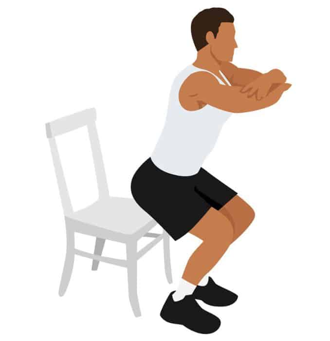 Mini Seated Squats
