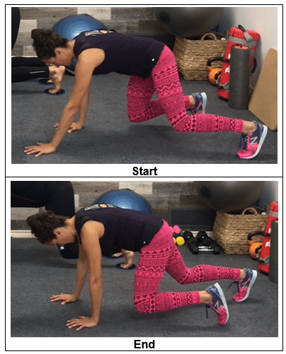 dynamic bear crawl - bodyweight  - Slider Exercises That Will Take Your Workouts to the Next Level