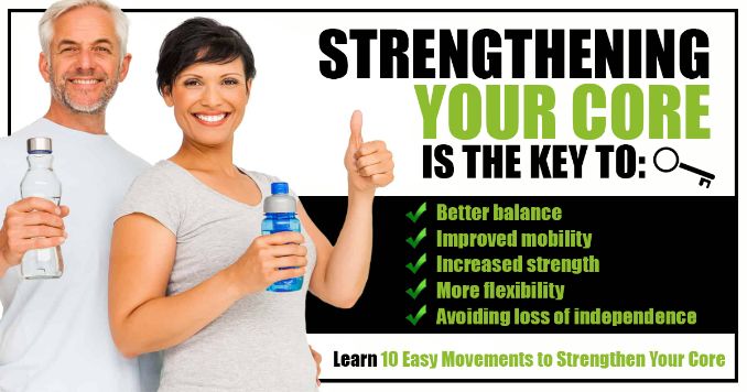 10 Easy Movements to a Stronger Core