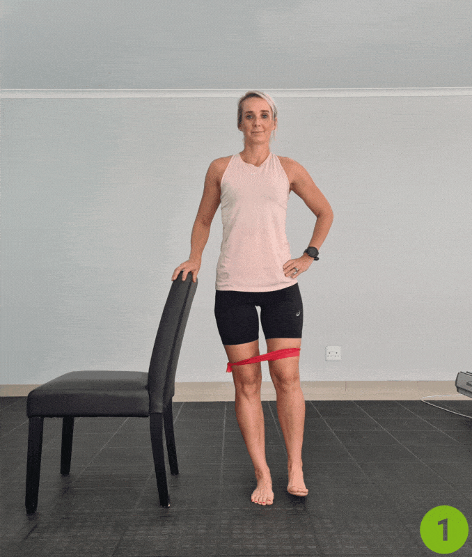 Resistance Band Hip Abduction