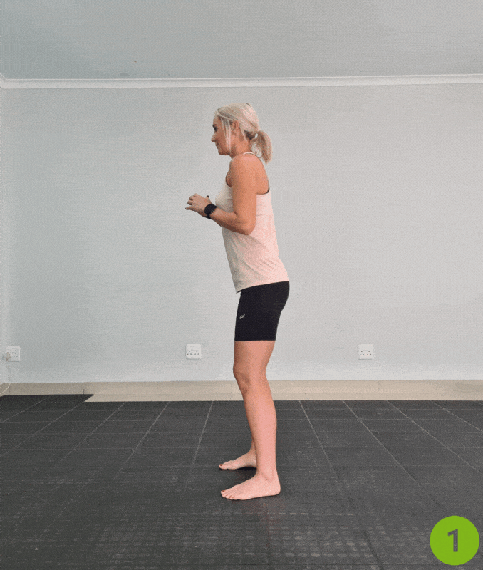 Standing Hamstring Curls - how to strengthen legs with bad knees