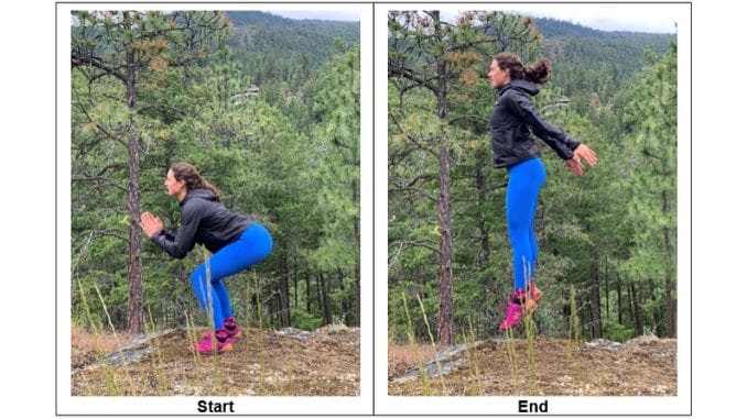 Jump Squats - Bodyweight Cardio Circuit Workout
