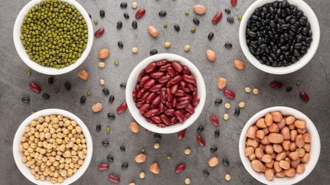 Grains or beans