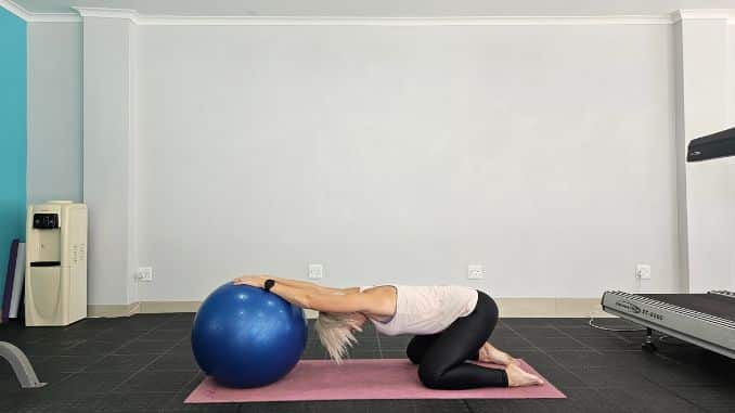 Forward fold stretch