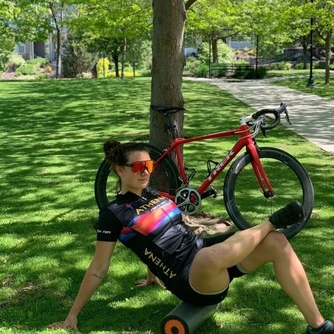 2 - Glute Roll - Still - Stretches After Cycling